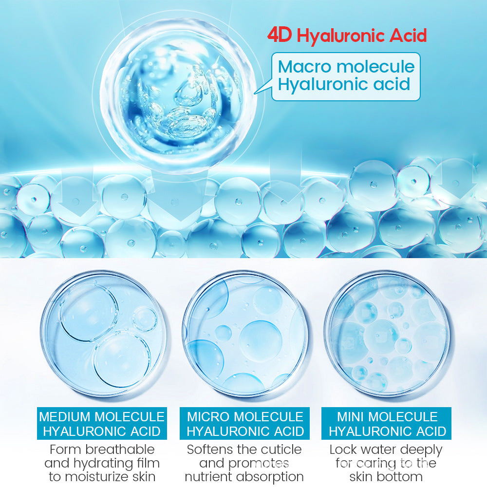 Hyfacealuronic Acid Face Serum Anti-Aging Shrink Pore Whitening Moisturizing Face Cream Dry Skin Care